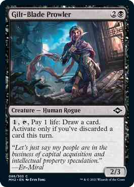 Gilt-Blade Prowler [86] [Modern Horizons 2] [Non-Foil]