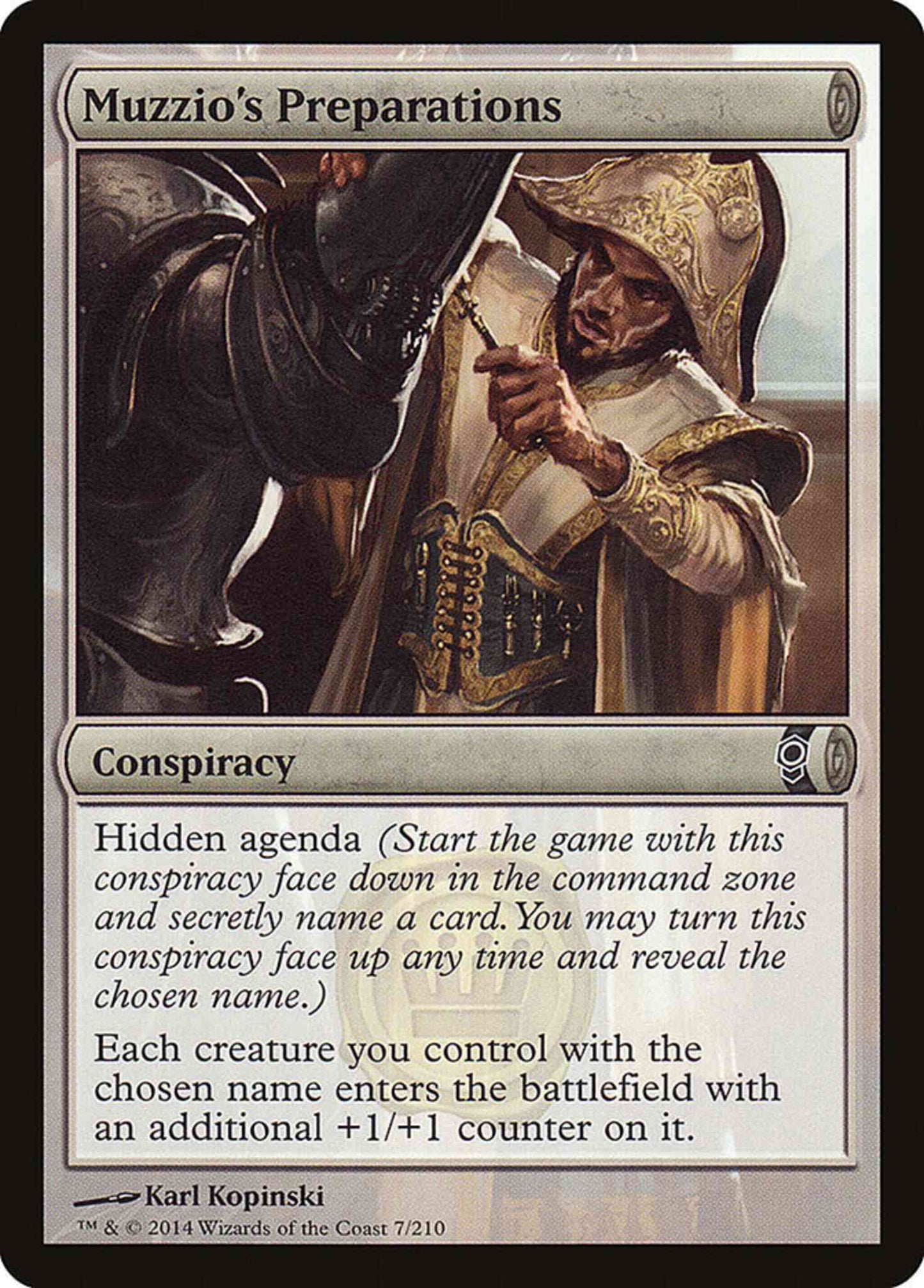 Muzzio's Preparations [7] [Conspiracy] [Non-Foil]