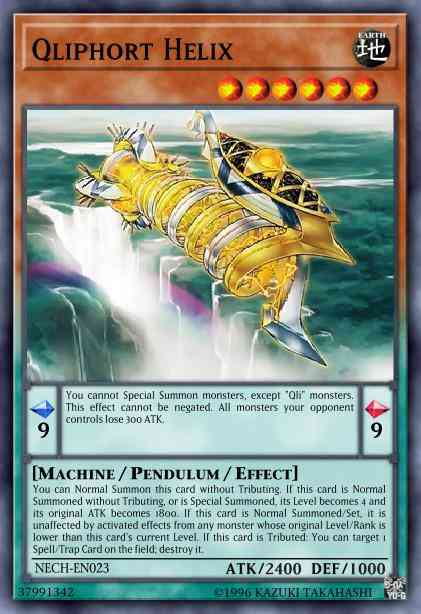 Qliphort Helix - NECH-EN023 - Super Rare - Unlimited