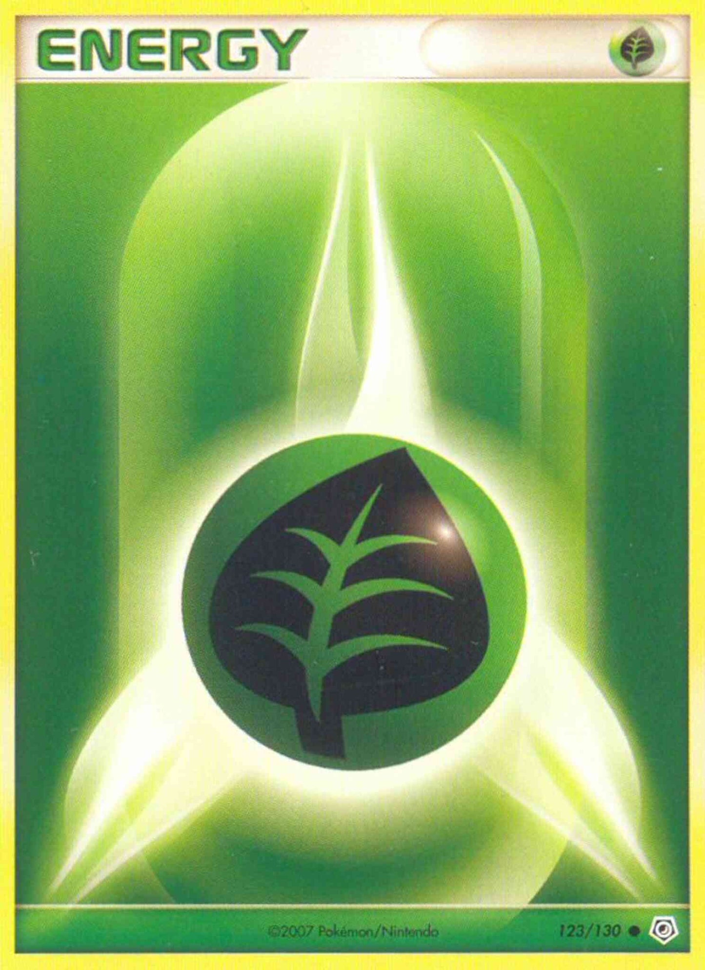 Grass Energy - 123/130 - Common [dp1-123] [Reverse Holo]