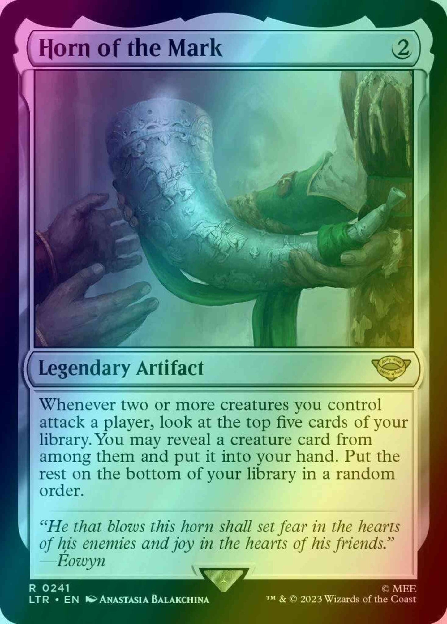 Horn of the Mark [241] [The Lord of the Rings: Tales of Middle-earth] [Foil]
