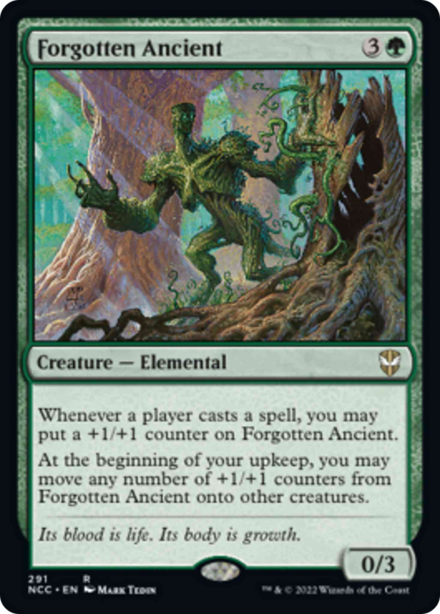 Forgotten Ancient [291] [Streets of New Capenna: Commander] [Non-Foil]