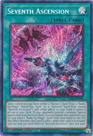 Seventh Ascension - RA04-EN098 - Secret Rare - 1st Edition