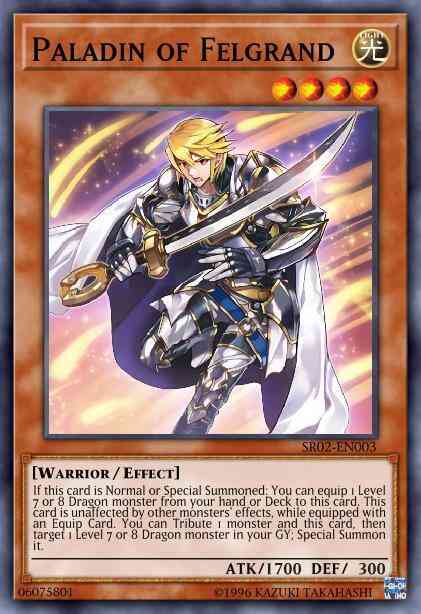 Paladin of Felgrand - SR02-EN003 - Common - 1st Edition