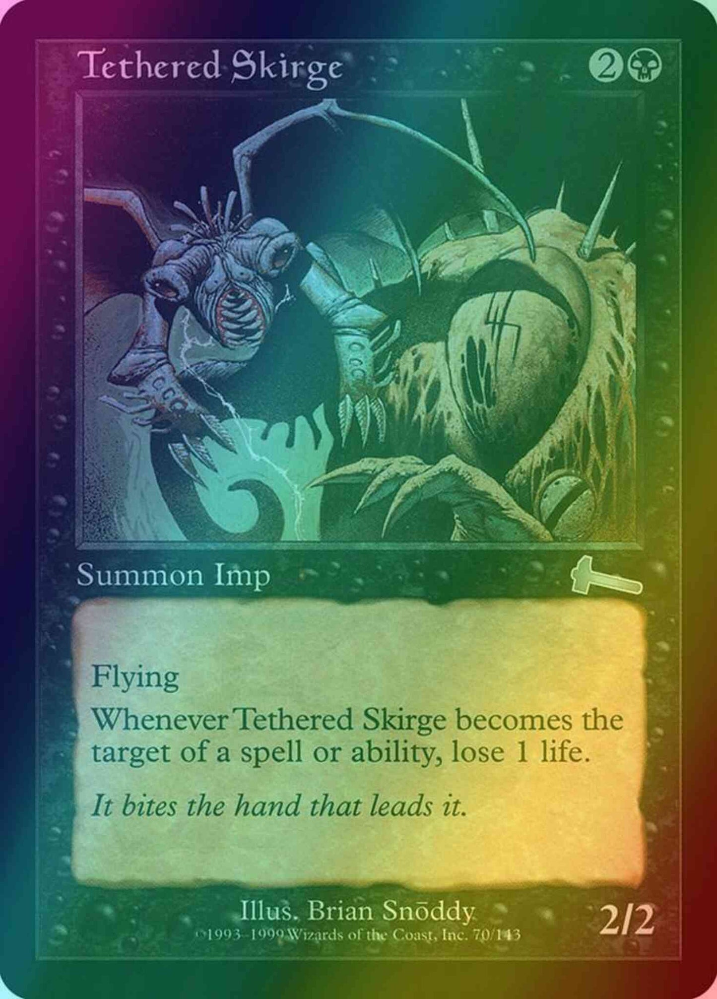 Tethered Skirge [70] [Urza's Legacy] [Foil]