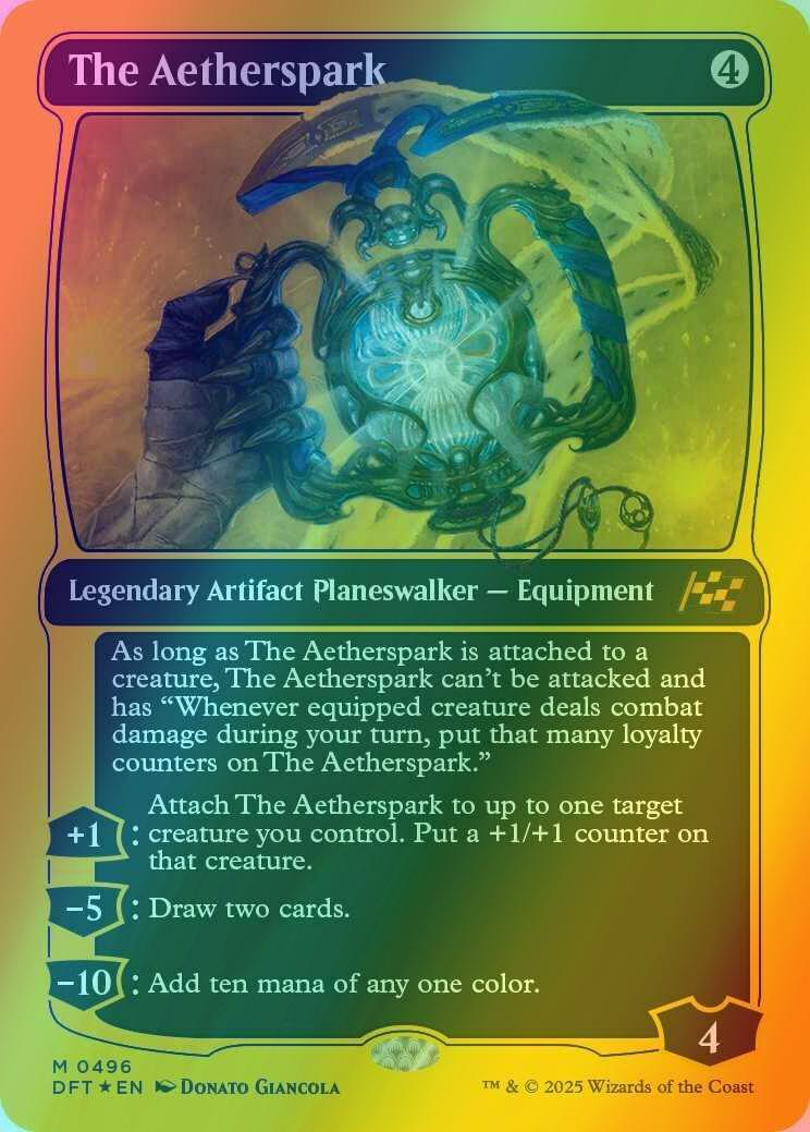 The Aetherspark [496] [Aetherdrift] [First-place Foil]