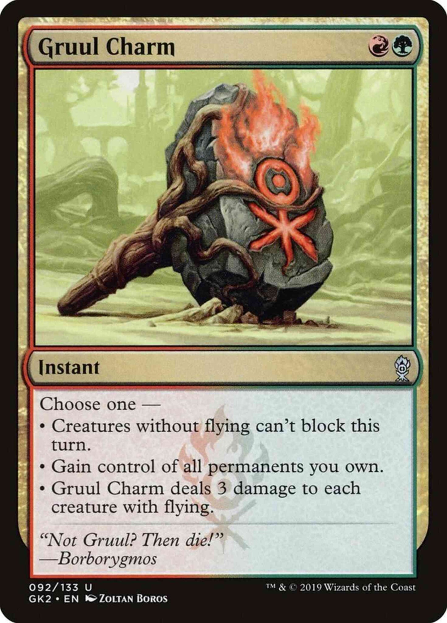 Gruul Charm [92] [RNA Guild Kit] [Non-Foil]