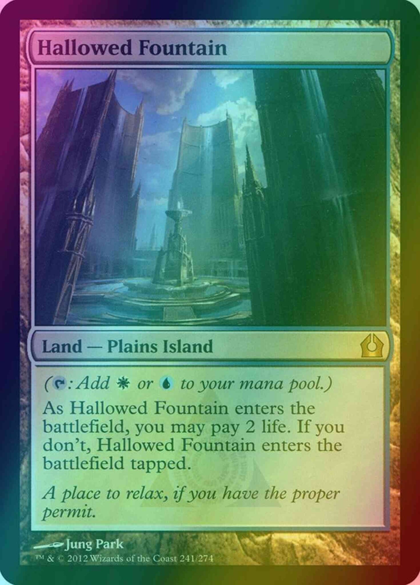 Hallowed Fountain [241] [Return To Ravnica] [Foil]