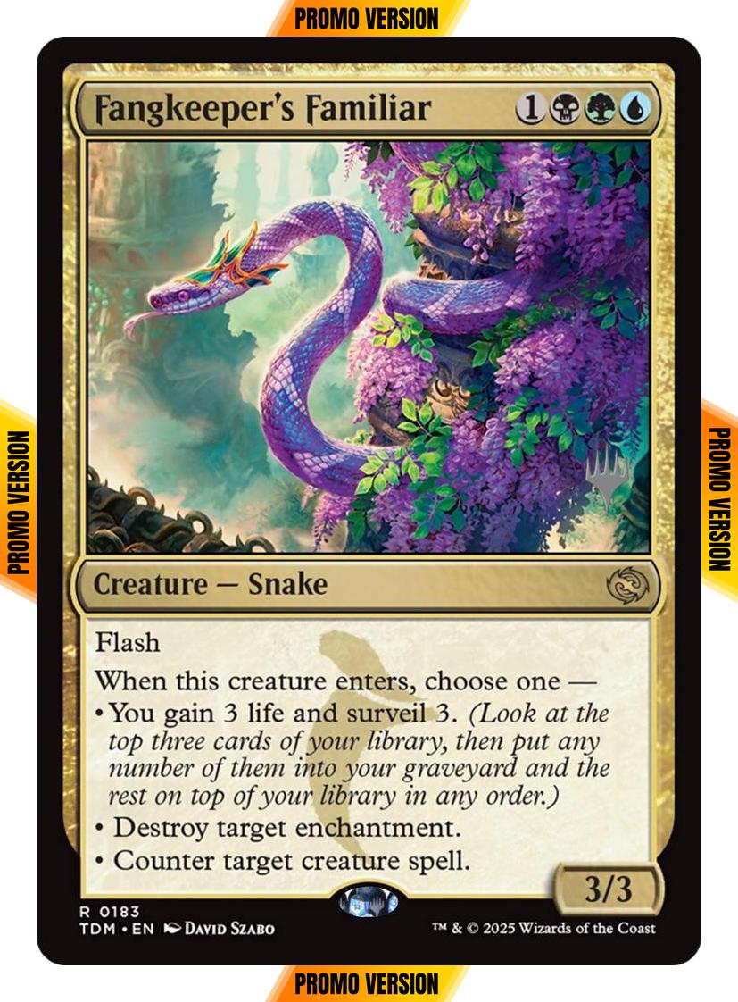 Fangkeeper's Familiar [183p] [Promo Pack] [Tarkir: Dragonstorm: Promos] [Non-Foil]