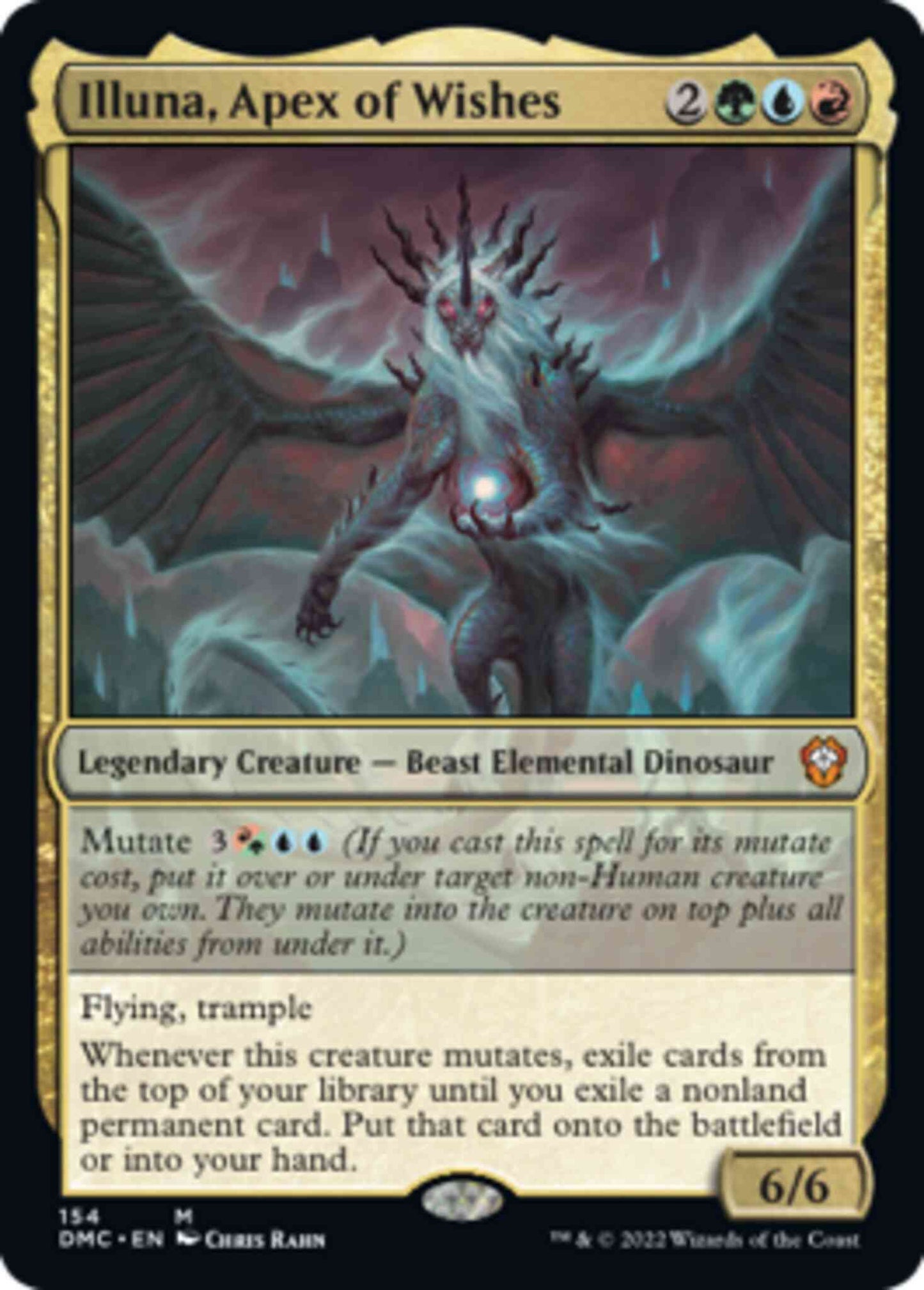 Illuna, Apex of Wishes [154] [Dominaria United: Commander] [Non-Foil]