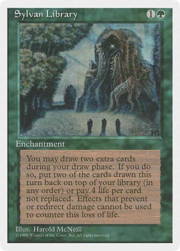 Sylvan Library [273] [Fourth Edition] [Non-Foil]