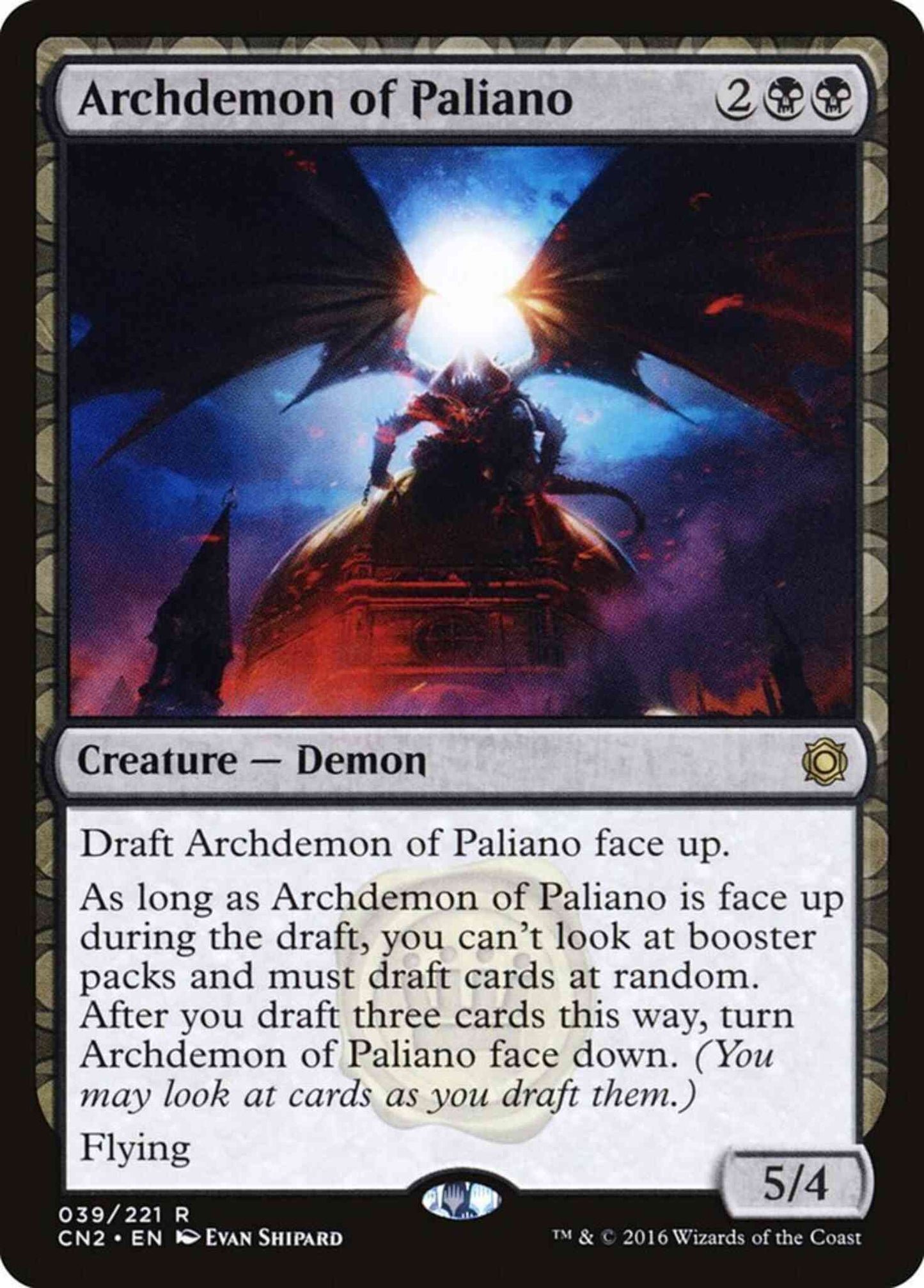 Archdemon of Paliano [39] [Conspiracy Take The Crown] [Non-Foil]