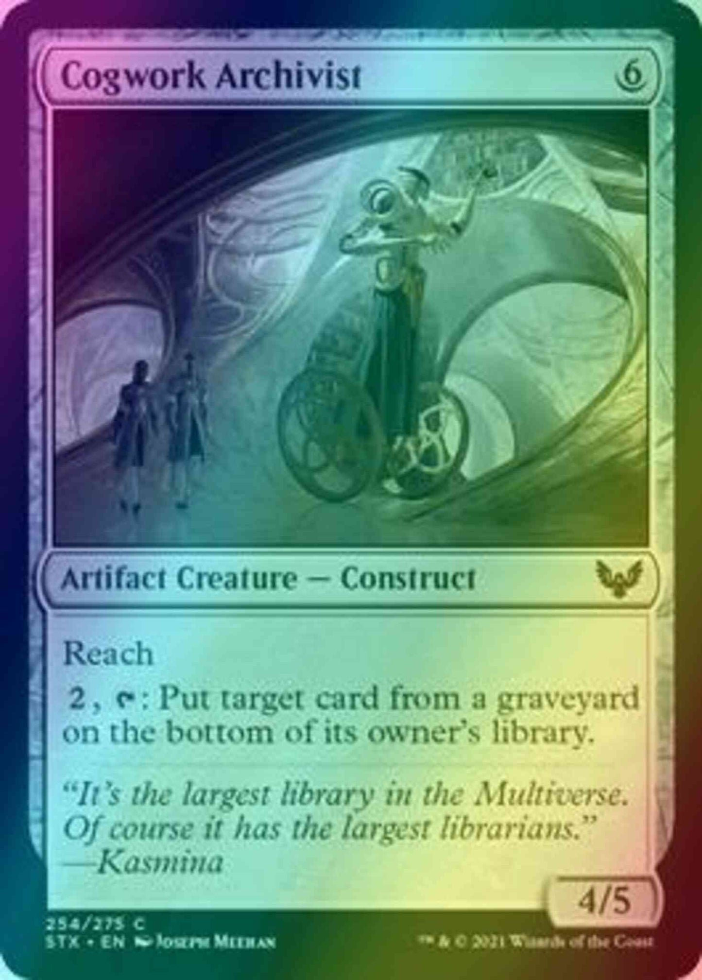 Cogwork Archivist [254] [Strixhaven: School of Mages] [Foil]