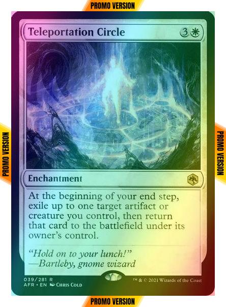 Teleportation Circle [39x] [Ampersand] [Adventures in the Forgotten Realms Promos] [Foil]