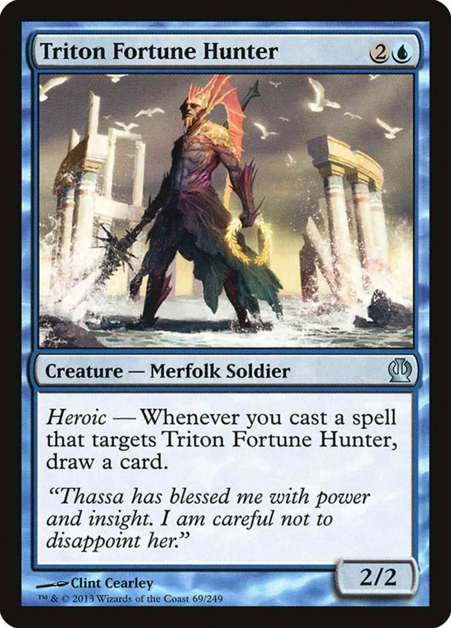 Triton Fortune Hunter [69] [Theros] [Non-Foil]