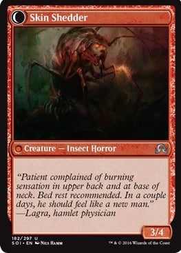 Skin Invasion // Skin Shedder [182] [Shadows over Innistrad] [Non-Foil]
