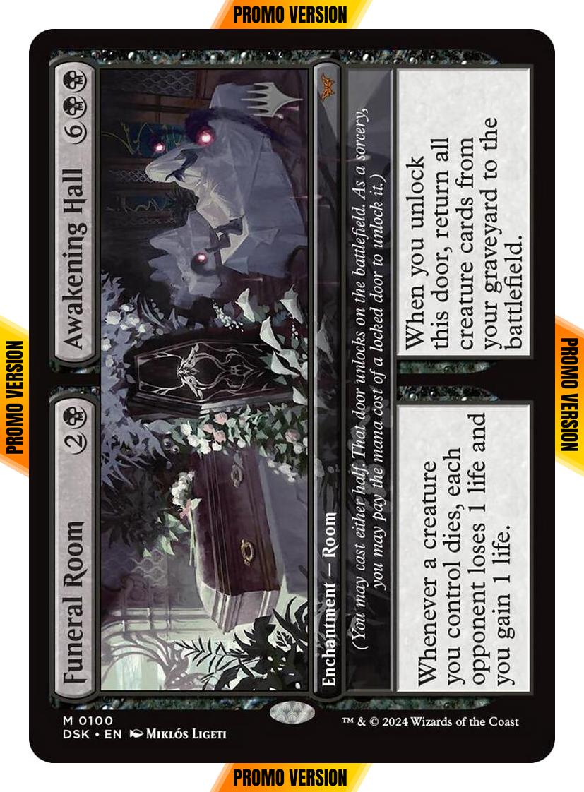 Funeral Room // Awakening Hall [100p] [Promo Pack] [Duskmourn: House of Horror: Promos] [Non-Foil]