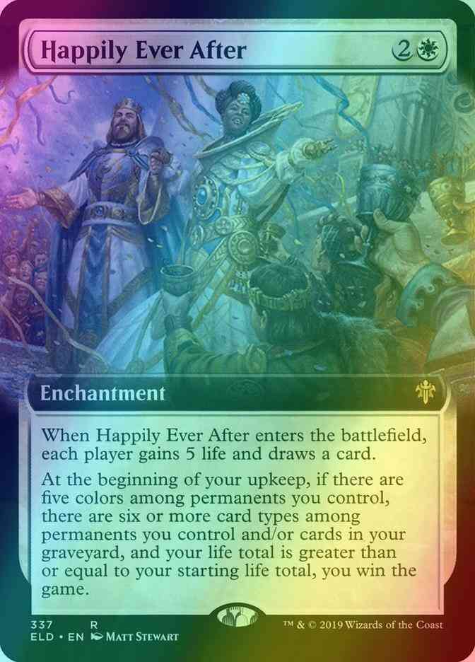 Happily Ever After [337] [Extended Art] [Throne of Eldraine] [Foil]
