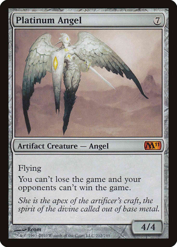 Platinum Angel [212] [Magic 2011] [Non-Foil]