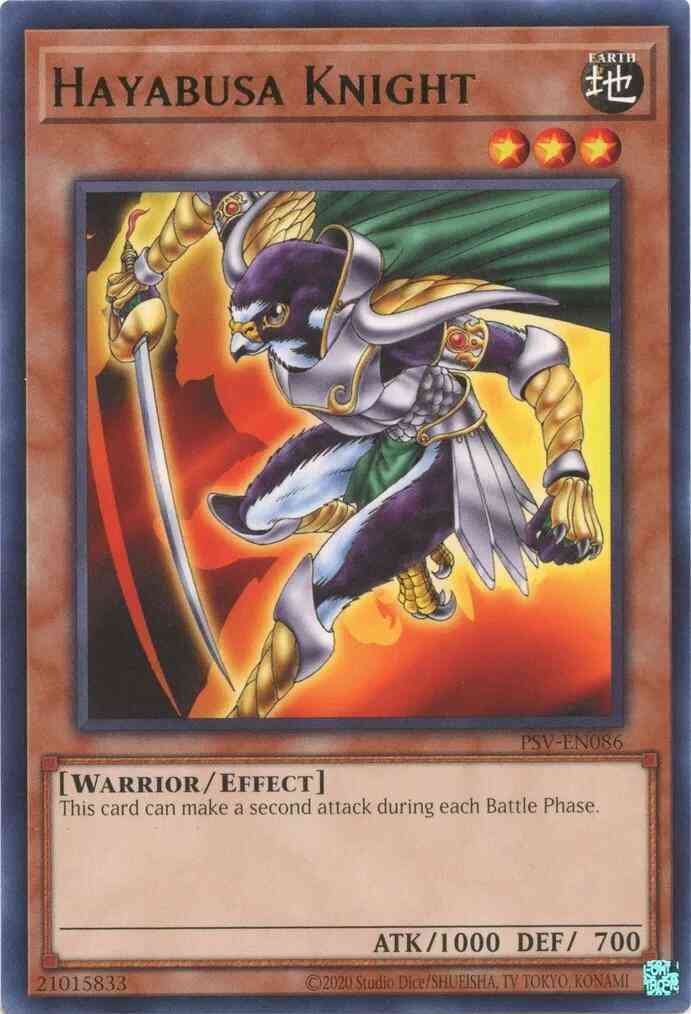 Hayabusa Knight - 25th Anniversary - PSV-EN086 - Rare - Unlimited
