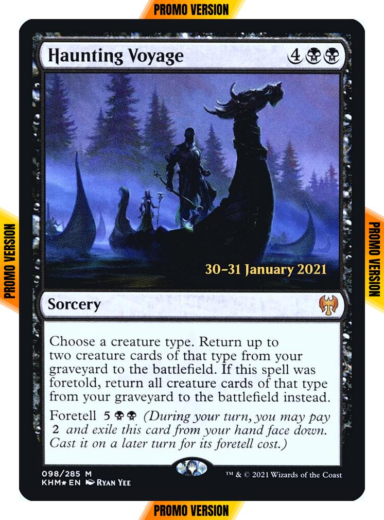 Haunting Voyage [Prerelease] [98s] [Kaldheim Promos] [Foil]