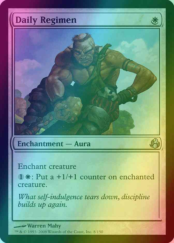 Daily Regimen [8] [Morningtide] [Foil]