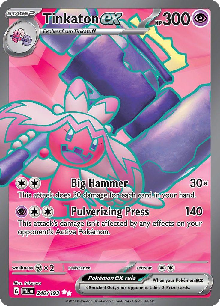 Tinkaton ex - 240/193 - Ultra Rare [sv02-240] [Ultra]