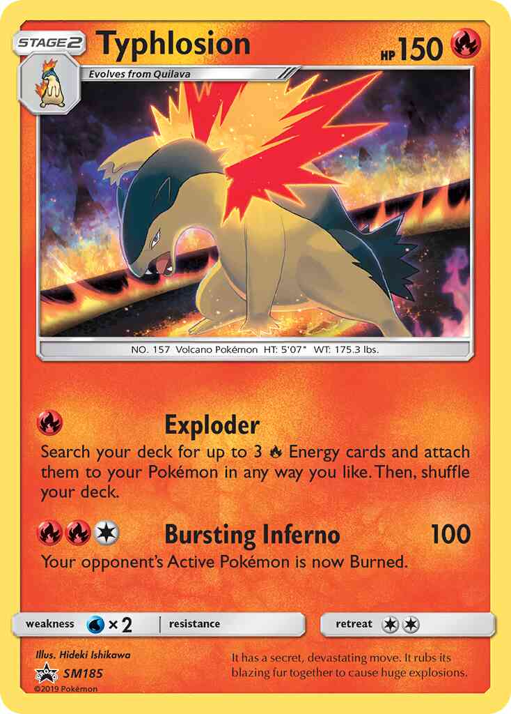 Typhlosion - SM185 - Promo [smp-SM185] [Holo]