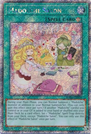 Madolche Salon - RA03-EN069 - Platinum Secret Rare - 1st Edition