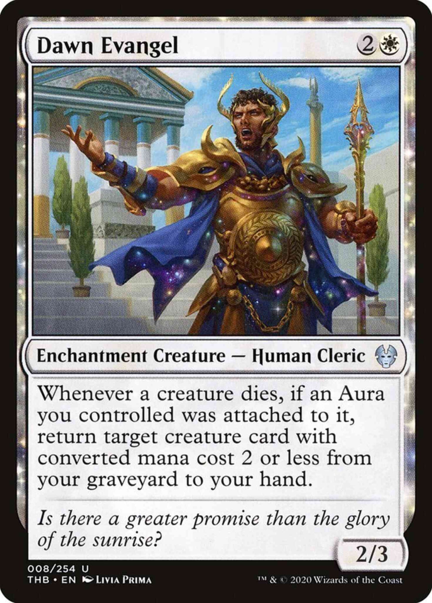 Dawn Evangel [8] [Theros Beyond Death] [Non-Foil]