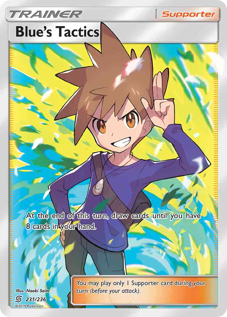 Blue's Tactics - 231/236 - Rare Ultra [sm11-231] [Ultra]