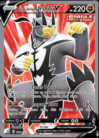 Single Strike Urshifu V - 150/163 - Rare Ultra [swsh5-150] [Ultra]