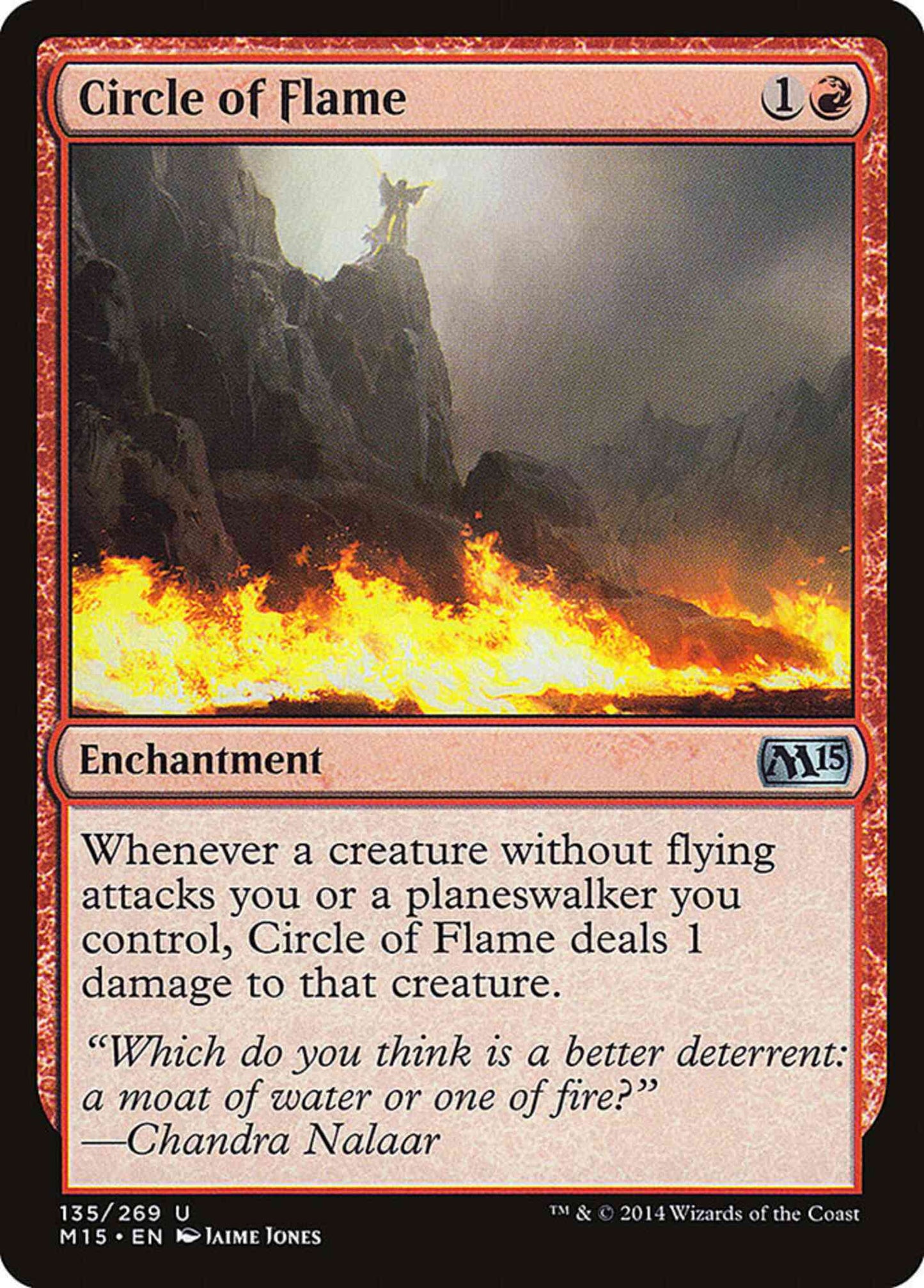 Circle of Flame [135] [Magic 2015] [Non-Foil]