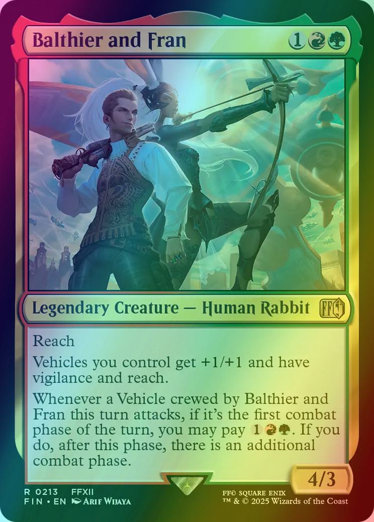 Balthier and Fran [213] [FINAL FANTASY] [Foil]