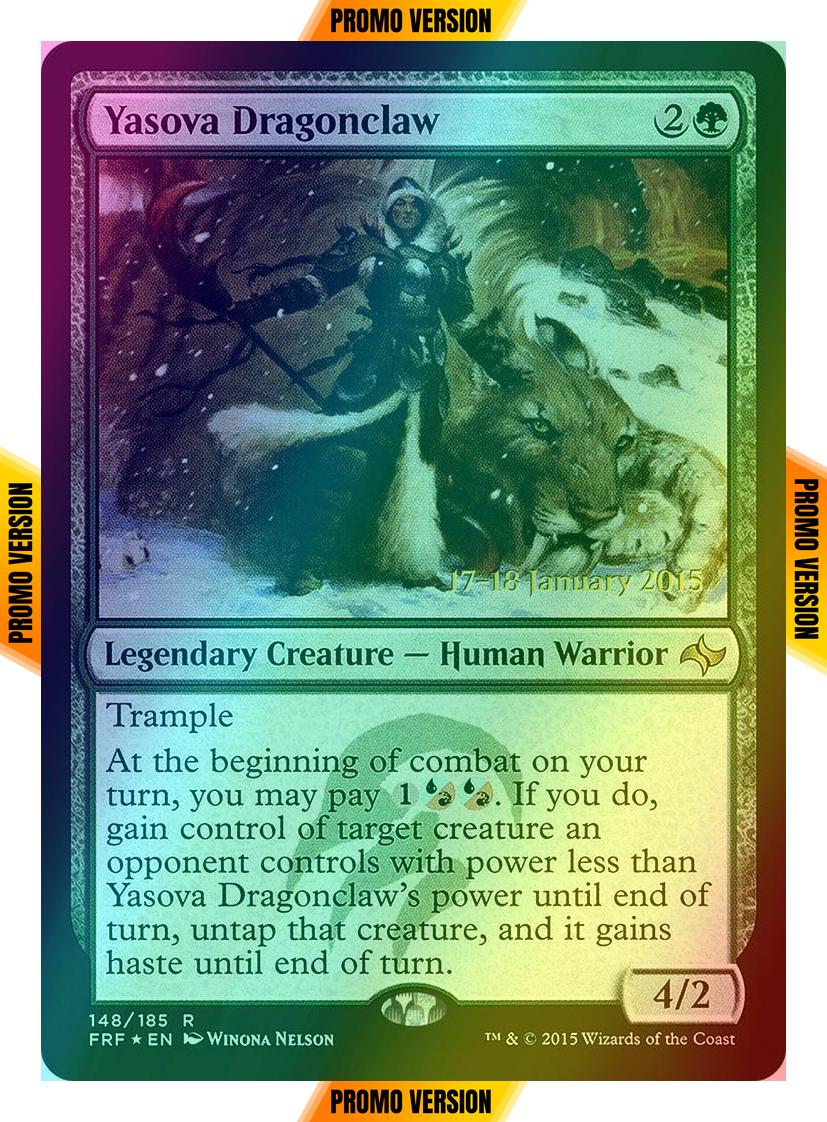 Yasova Dragonclaw [148s] [Fate Reforged Promos] [Foil]