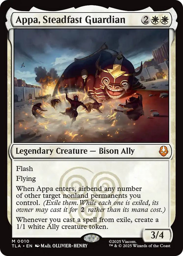 Appa, Steadfast Guardian [10] [Avatar: The Last Airbender] [Non-Foil]