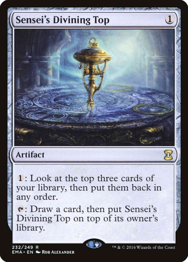 Sensei's Divining Top [232] [Eternal Masters] [Non-Foil]