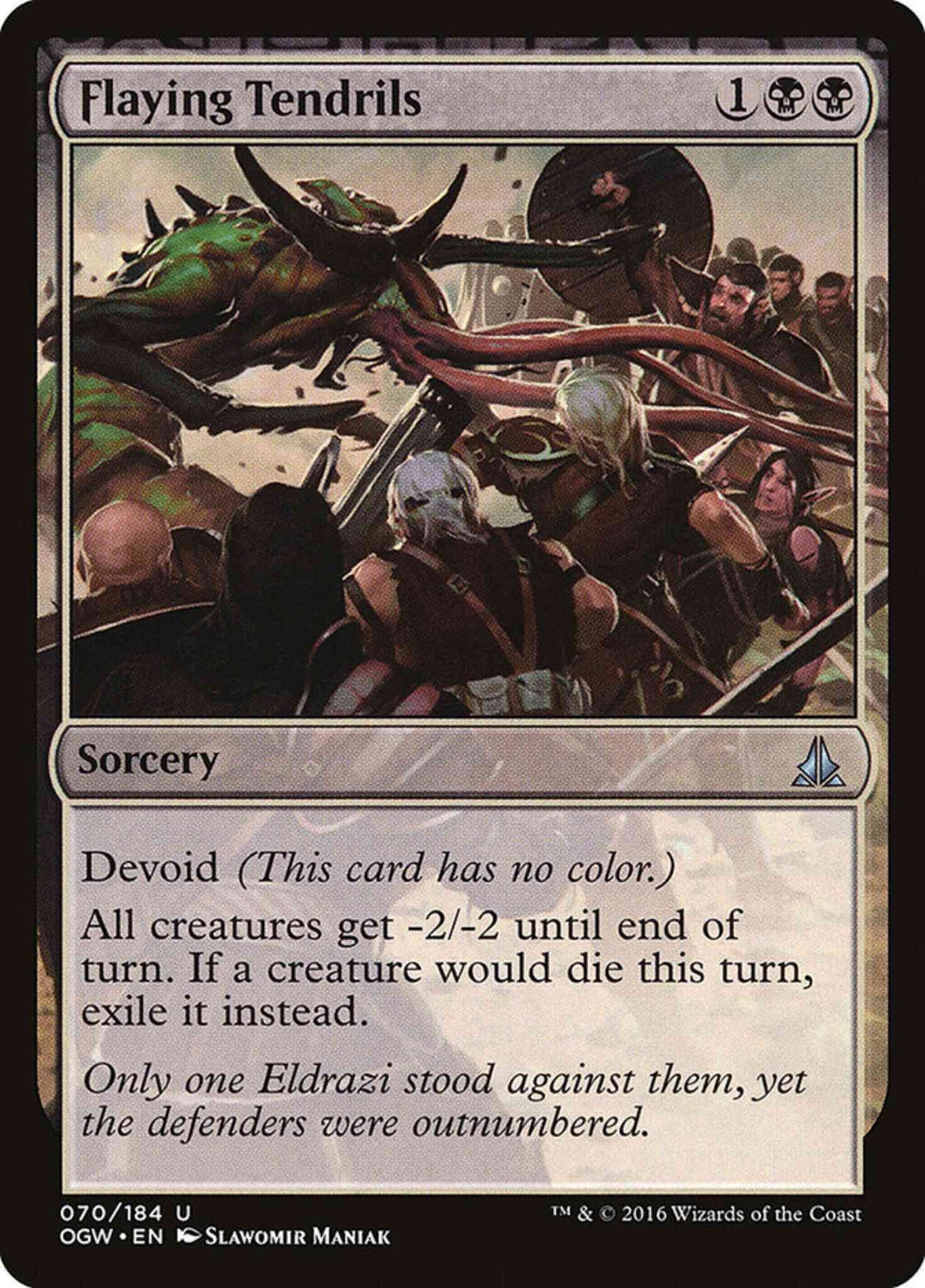 Flaying Tendrils [70] [Oath of the Gatewatch] [Non-Foil]