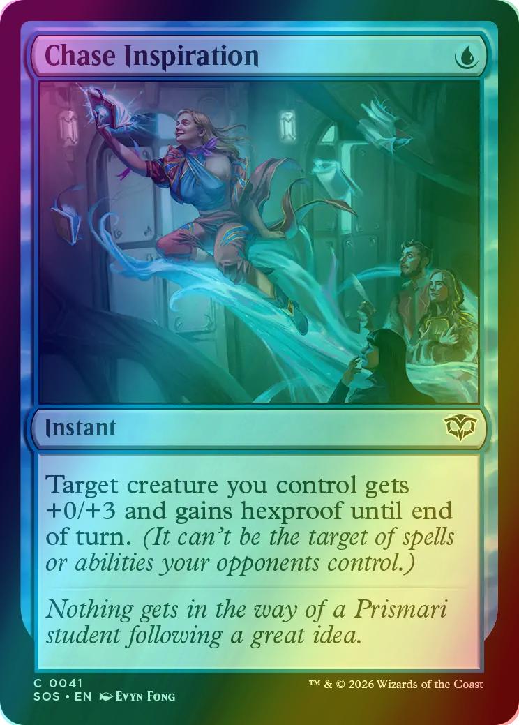 Chase Inspiration [41] [Secrets of Strixhaven] [Foil]