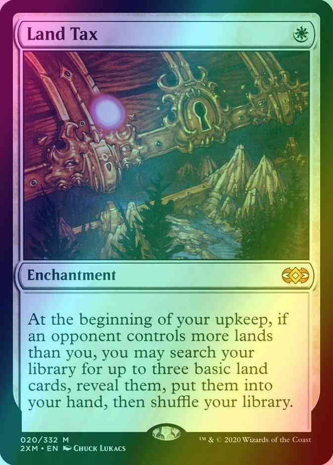 Land Tax [20] [Double Masters] [Foil]