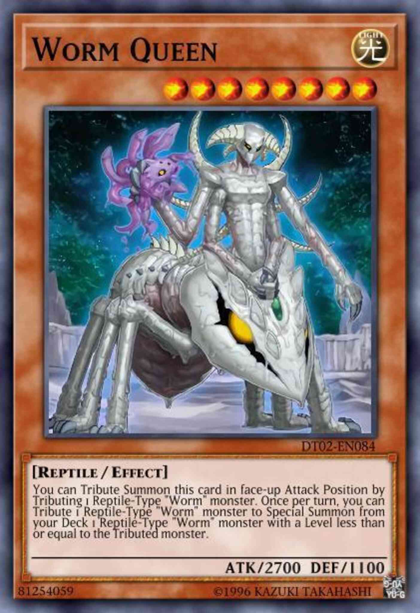 Worm Queen - DT02-EN084 - Duel Terminal Super Parallel Rare - Duel Terminal