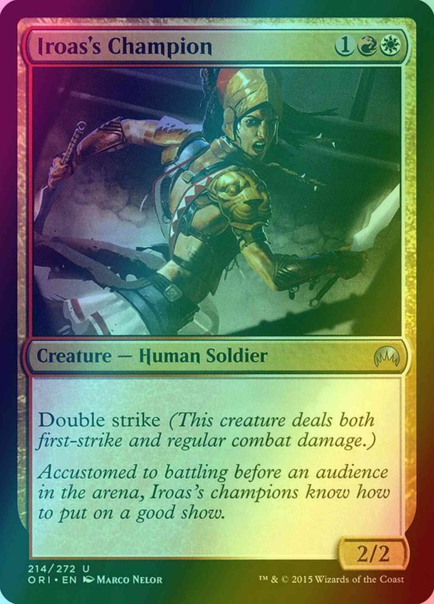Iroas's Champion [214] [Magic Origins] [Foil]