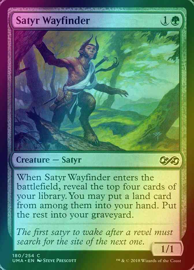 Satyr Wayfinder [180] [Ultimate Masters] [Foil]
