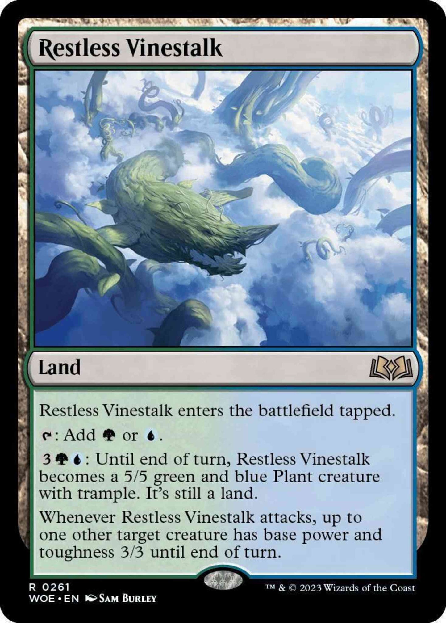 Restless Vinestalk [261] [Wilds of Eldraine] [Non-Foil]