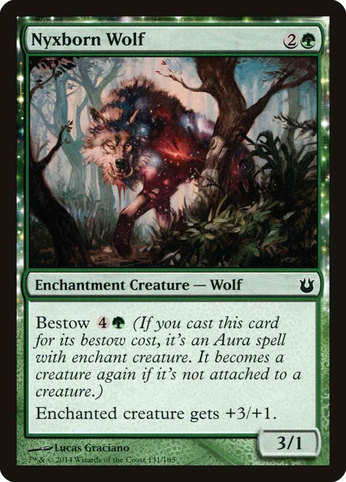 Nyxborn Wolf [131] [Born of the Gods] [Non-Foil]