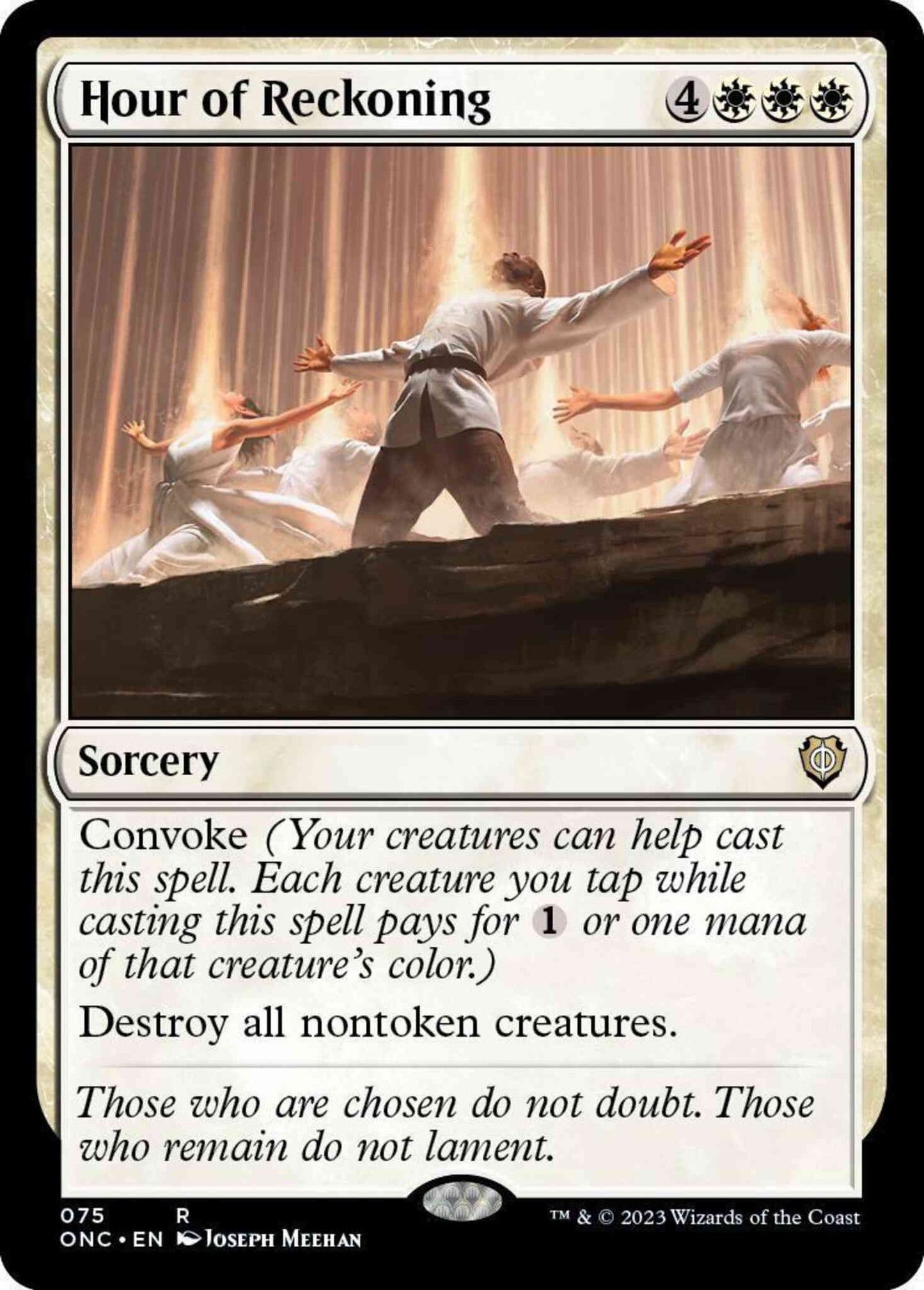 Hour of Reckoning [75] [Phyrexia: All Will Be One: Commander] [Non-Foil]