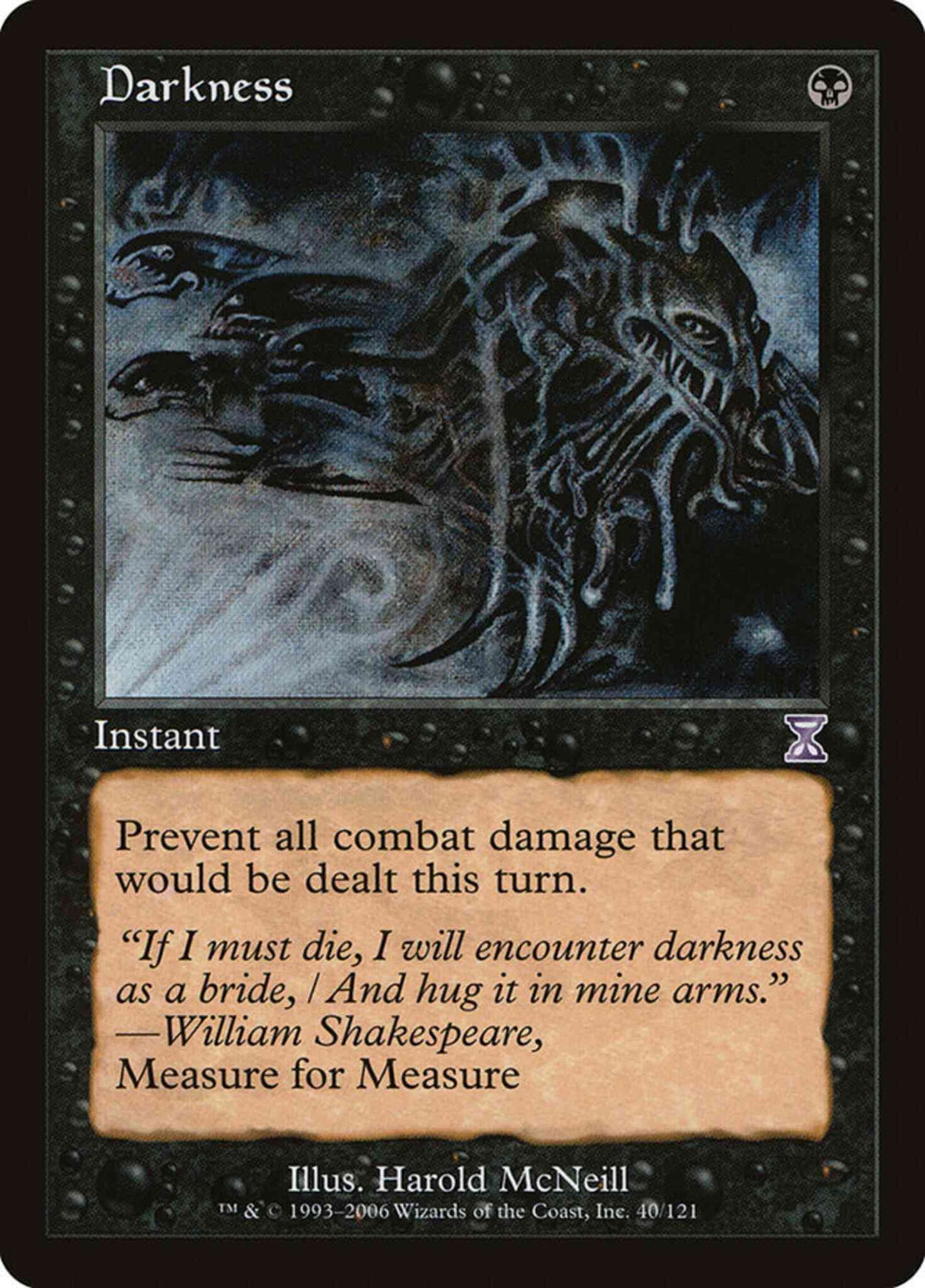 Darkness [40] [Time Spiral Timeshifted] [Non-Foil]