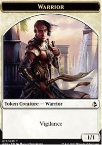 Champion of Wits Token (02) // Warrior Token (17) [Hour of Devastation Tokens] [Non-Foil]