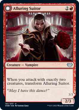 Alluring Suitor // Deadly Dancer [141] [Innistrad: Crimson Vow] [Non-Foil]