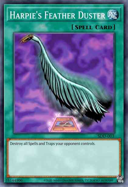 Harpie's Feather Duster - TP8-EN002 - Super Rare - Unlimited